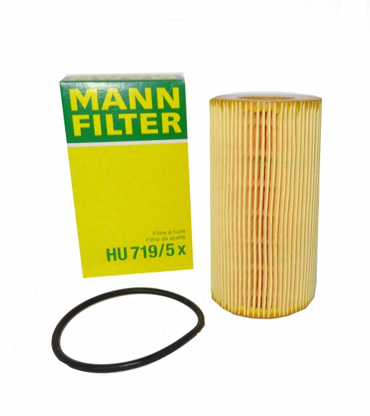 MANN Evotop Ölfilter HU719/5X für Porsche 911, Boxster, Cayenne & Cayman